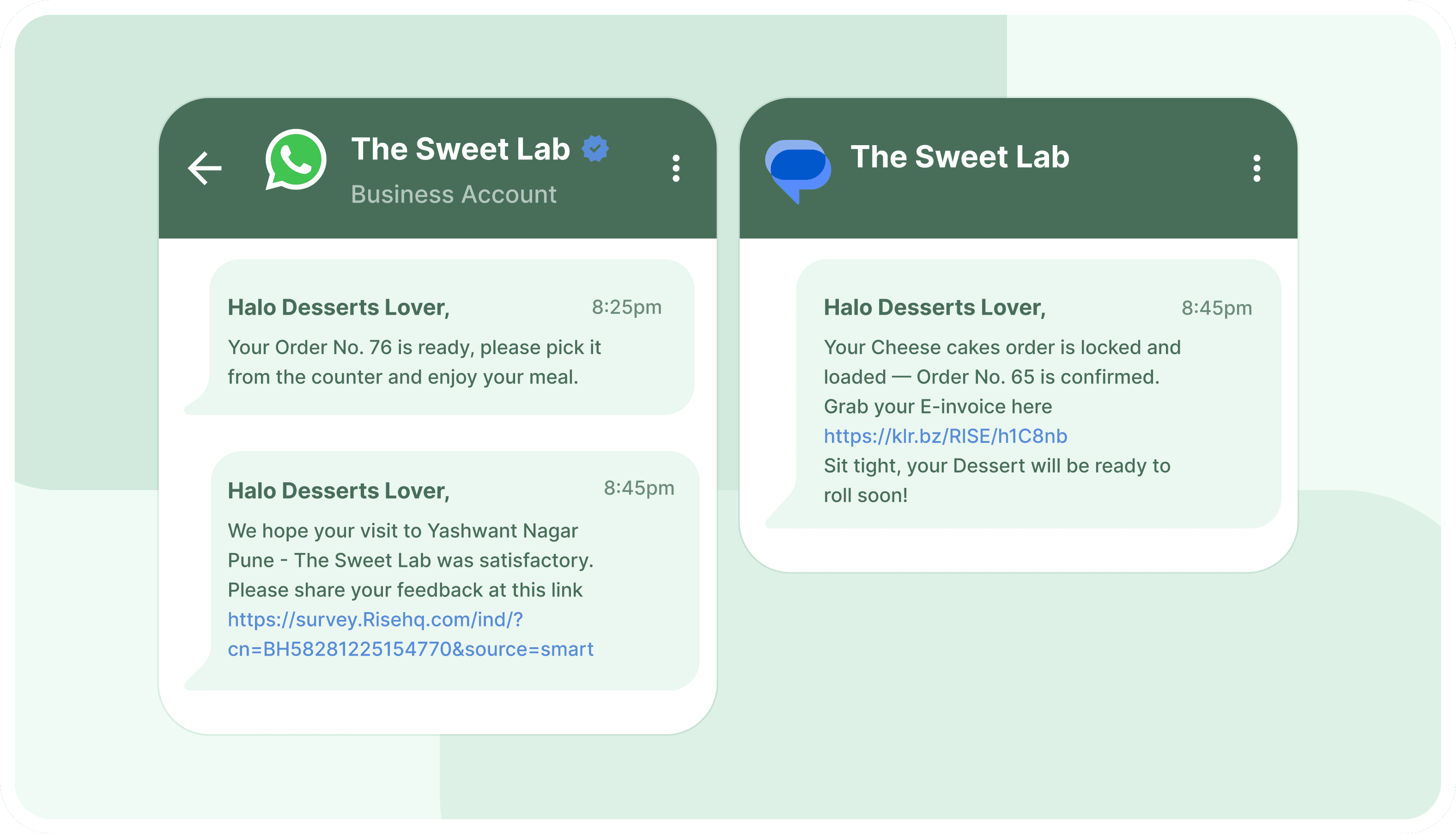 Smart Customer Notifications