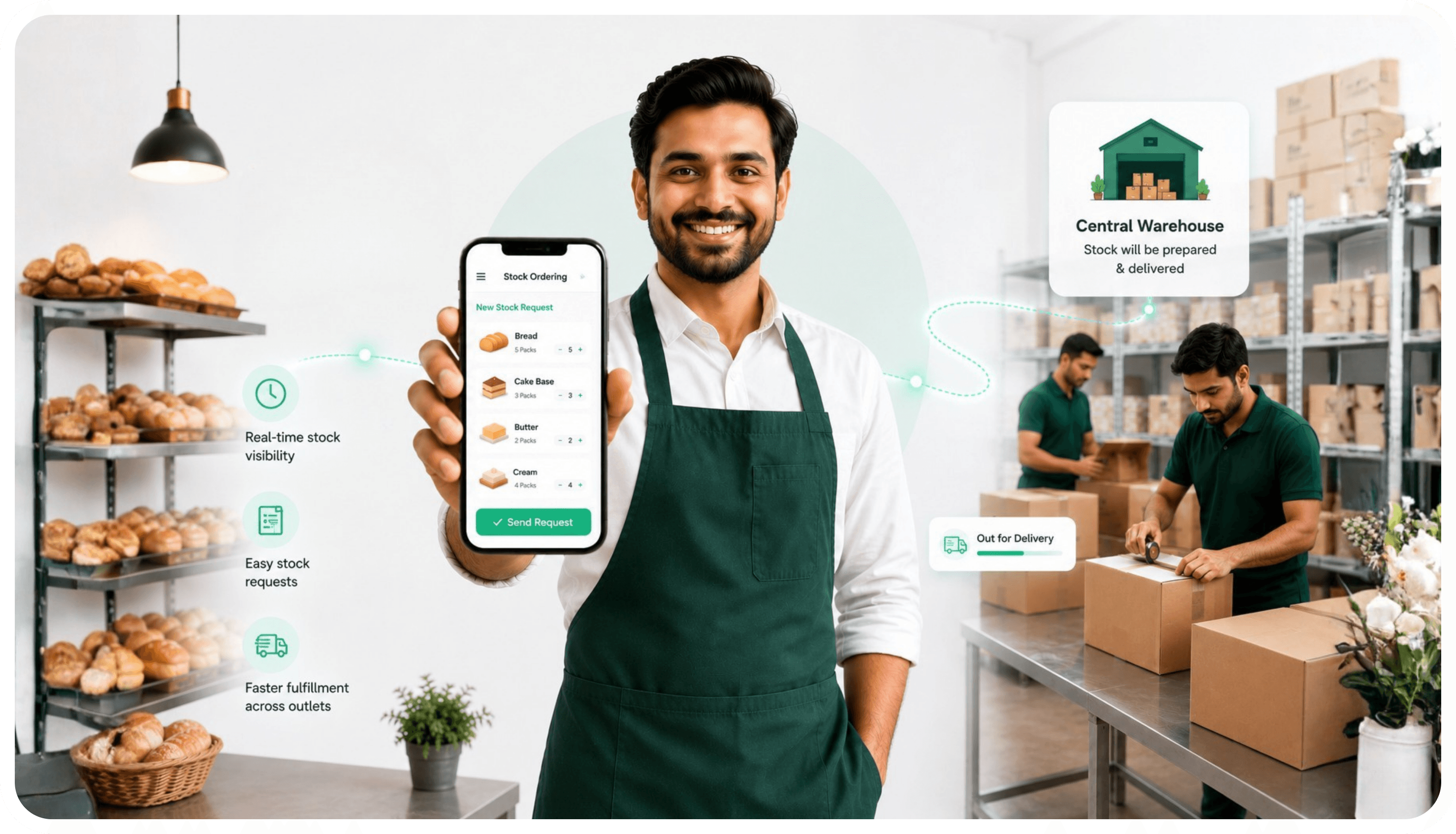 Rise Stock Ordering App – Outlet Indent & Supply, Built into Rise ERP