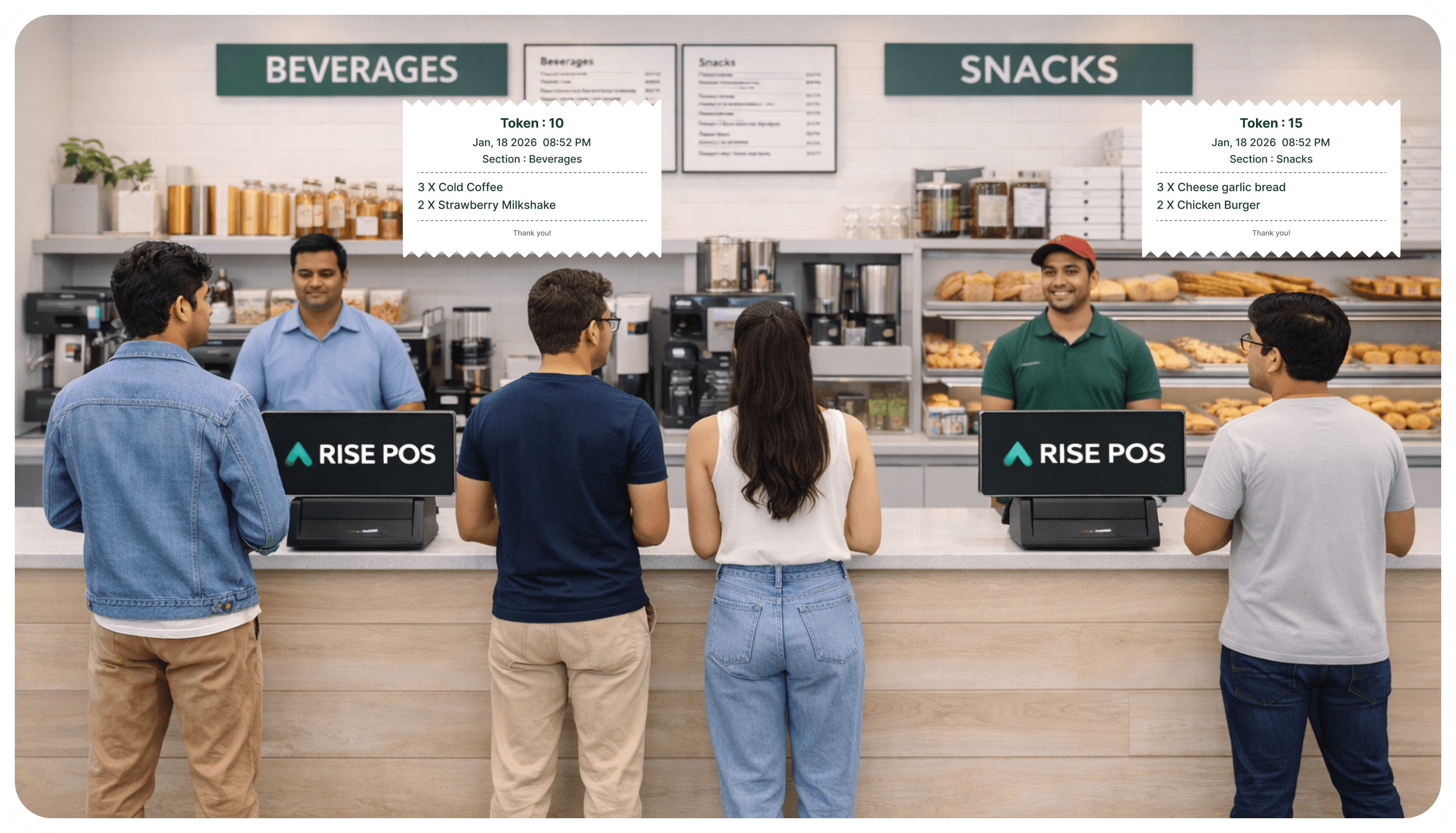 Superfast Billing with Cafe POS System