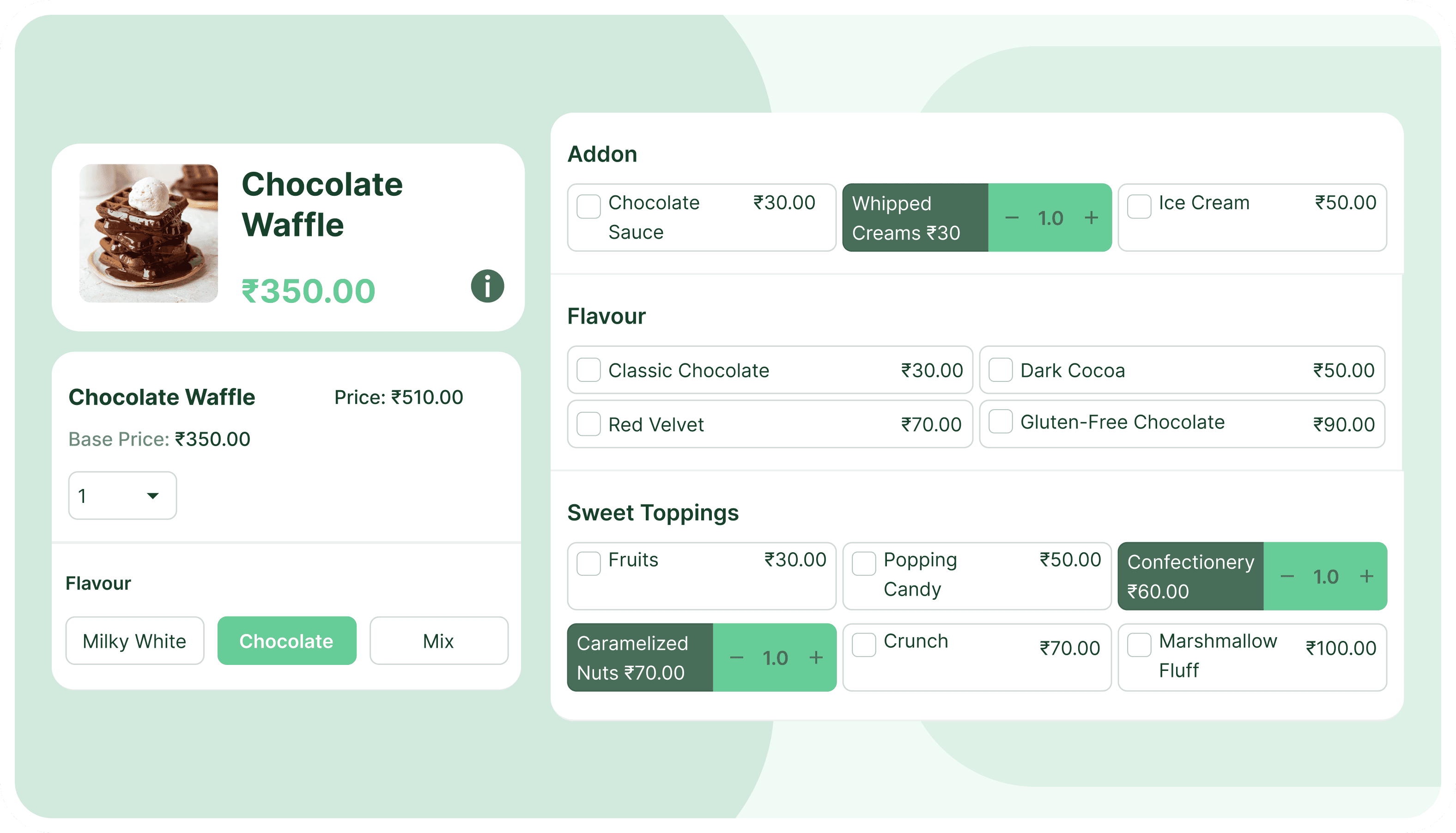 Toppings, Flavors & Customizations – Done Right