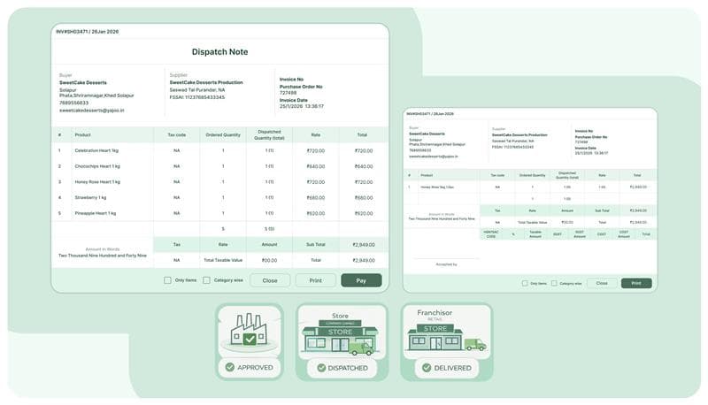 Seamless Dispatch Management