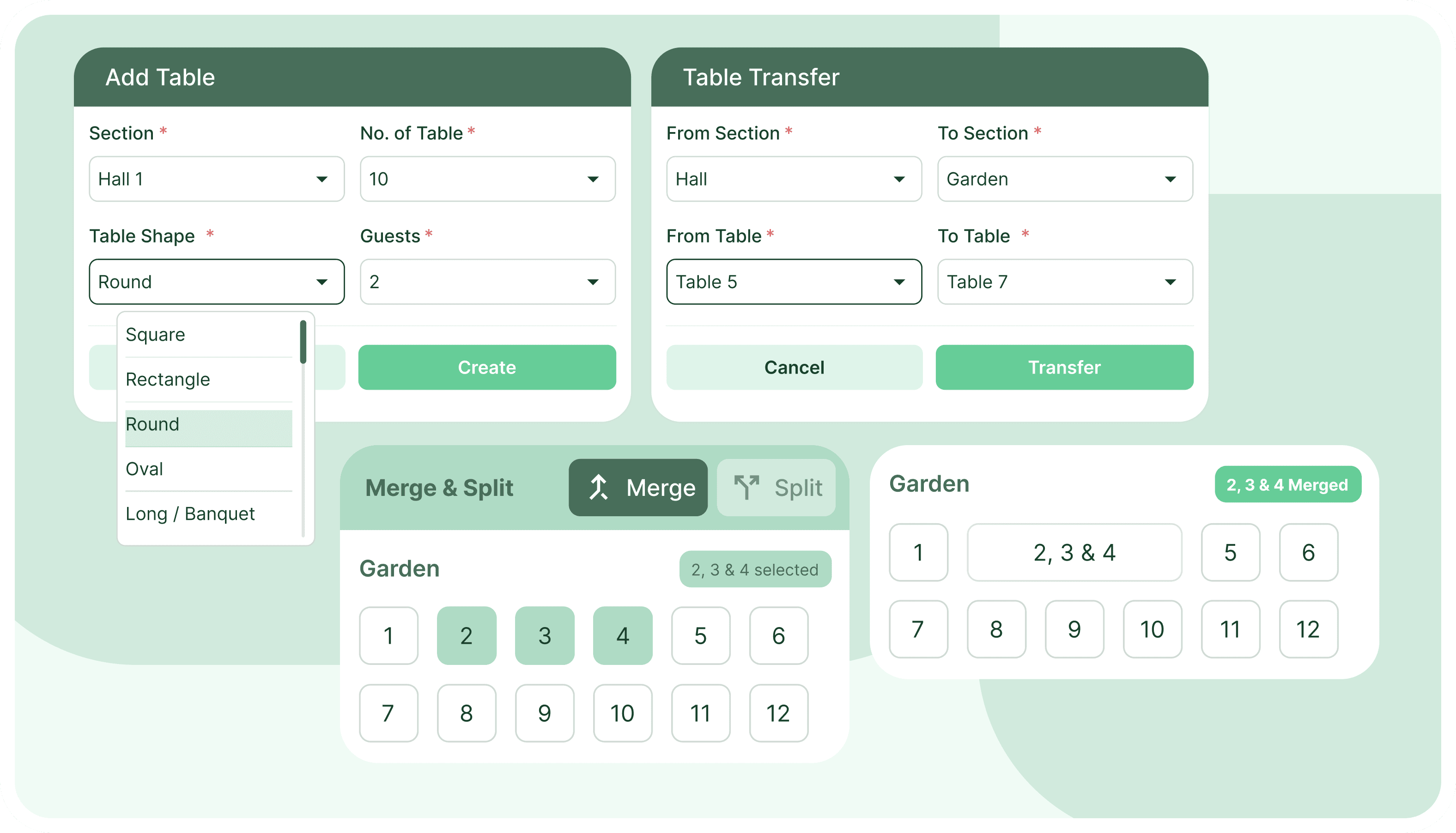 Smart Table Management with Restaurant POS System