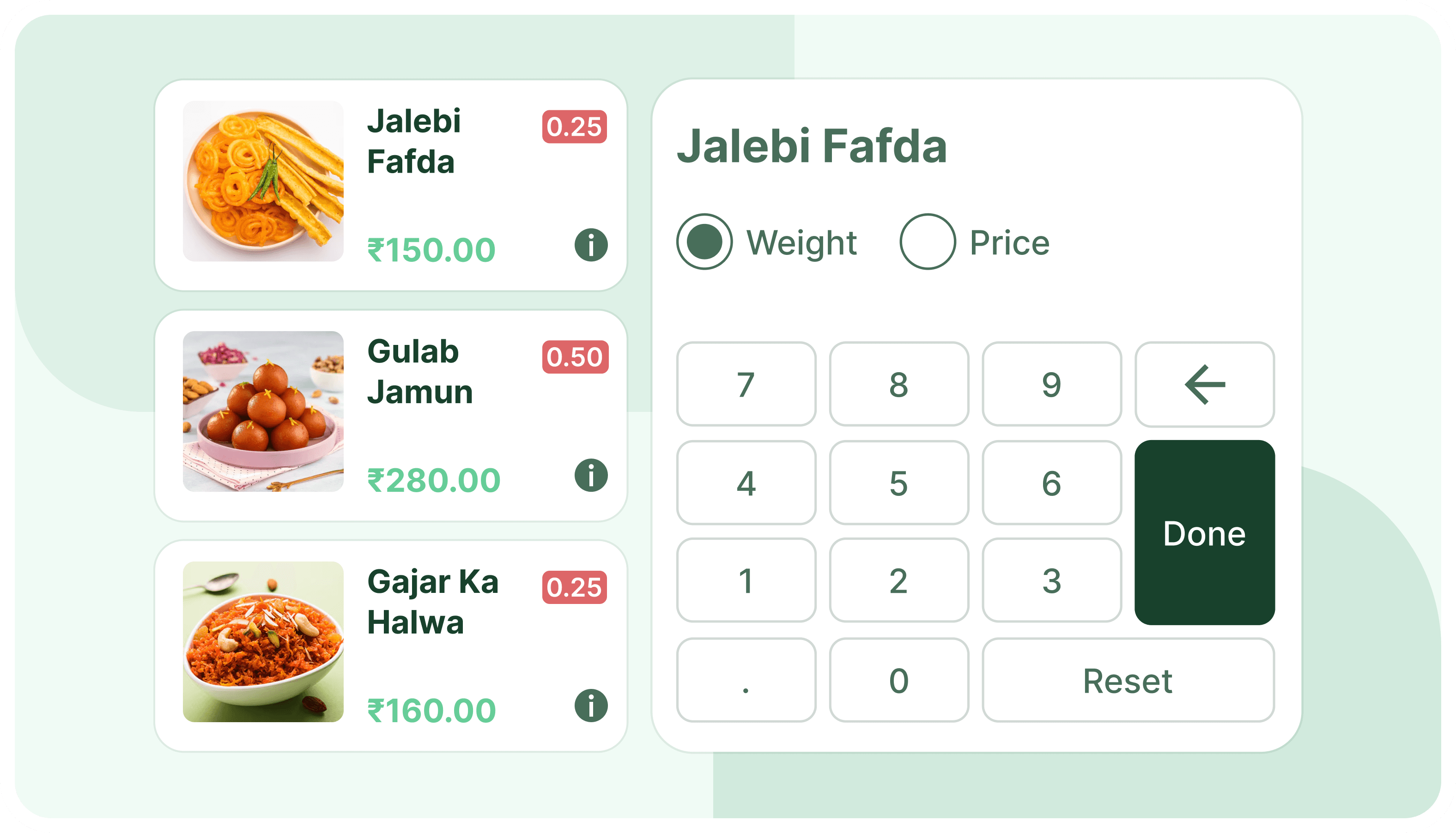 Loose Item & Weight-Based Billing in Sweet Shop POS