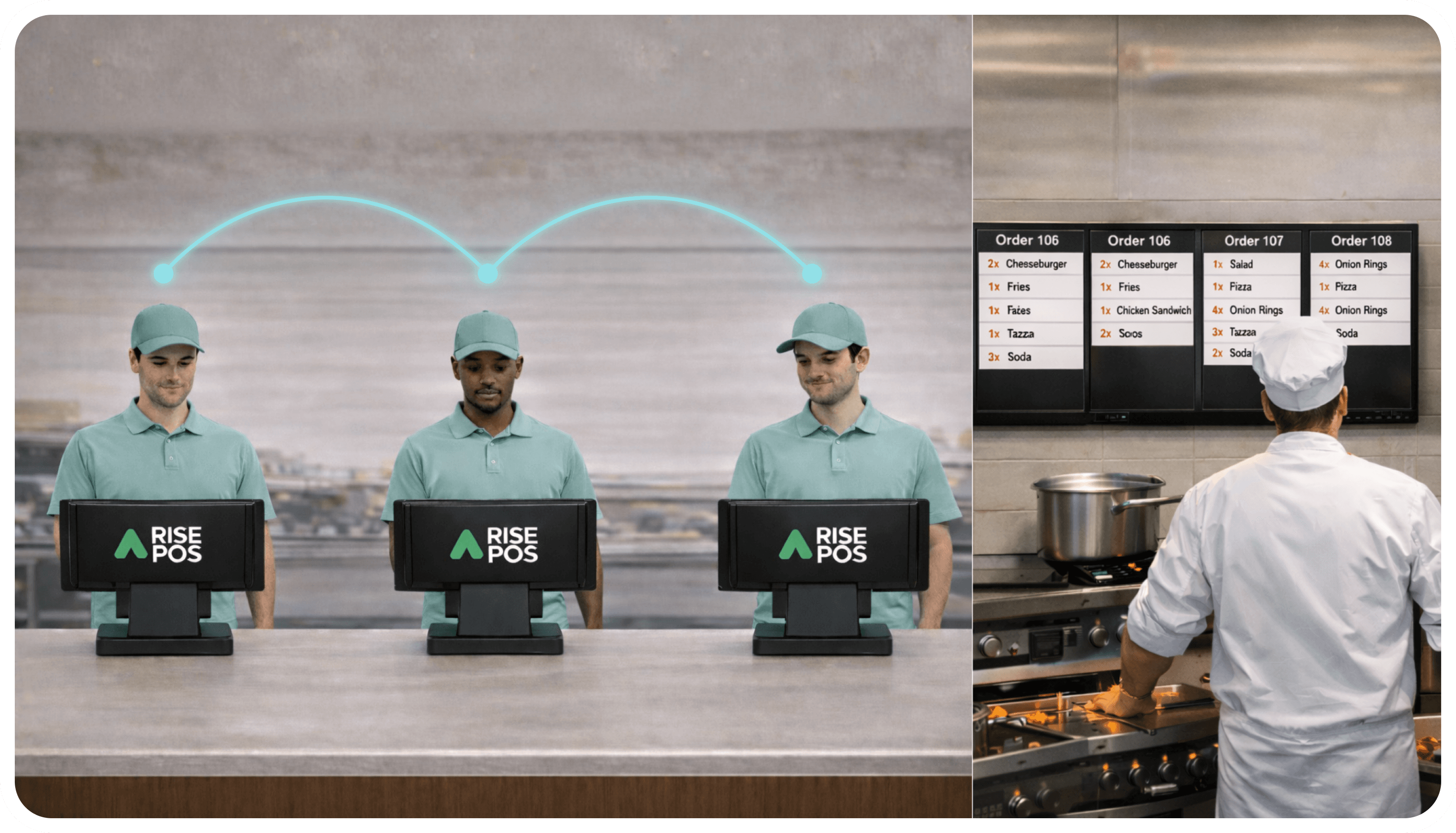 Ultra-Fast, Multi-Terminal QSR Point of Sale