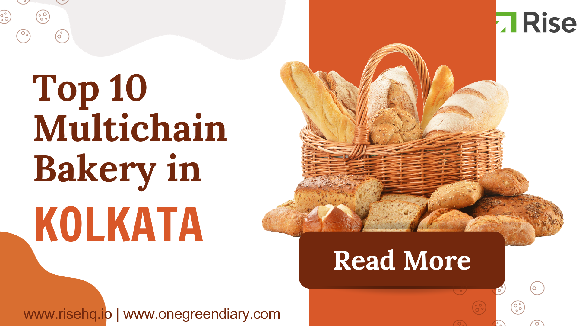 Top 10 Multichain Bakeries in Kolkata:The Sweetest Treats